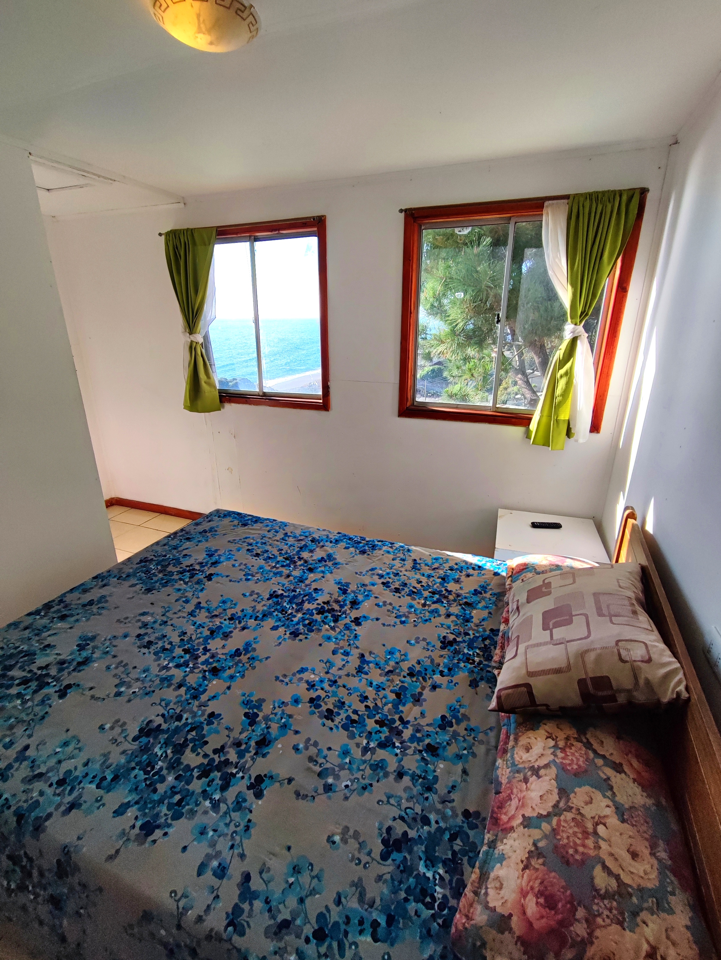 Habitación cama matrimonial Cabaña 6 romántica